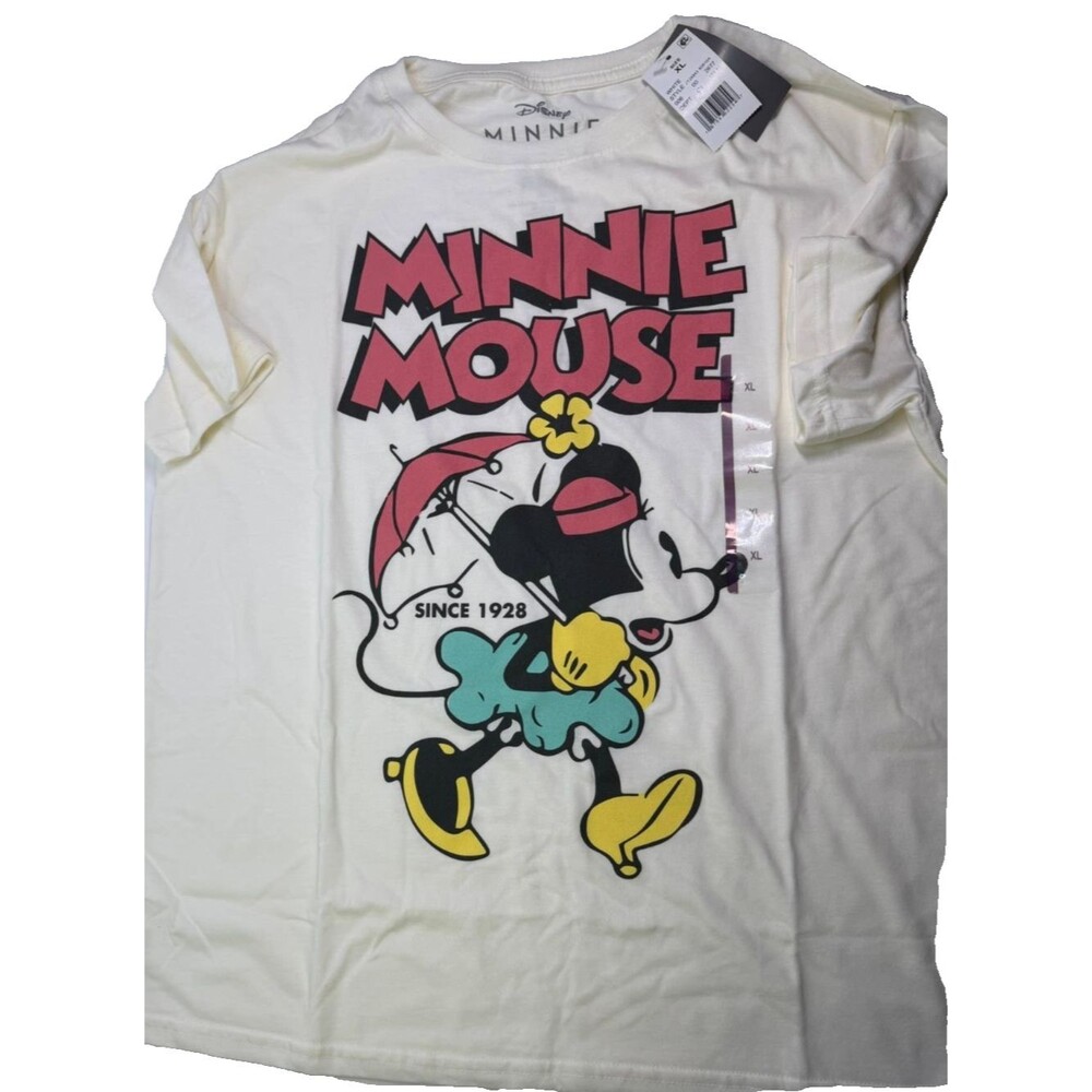 🎀 Disney Minnie Mouse Graphic Tee – Size XL
